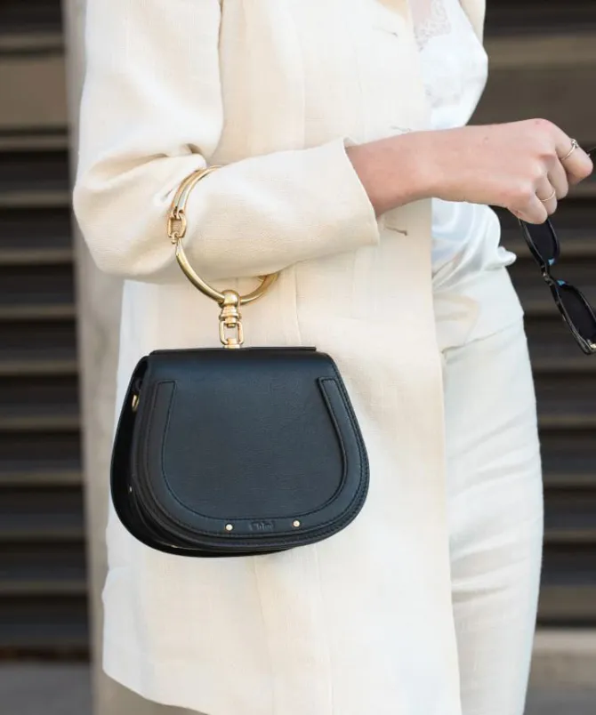 Solid Crossbody Bag